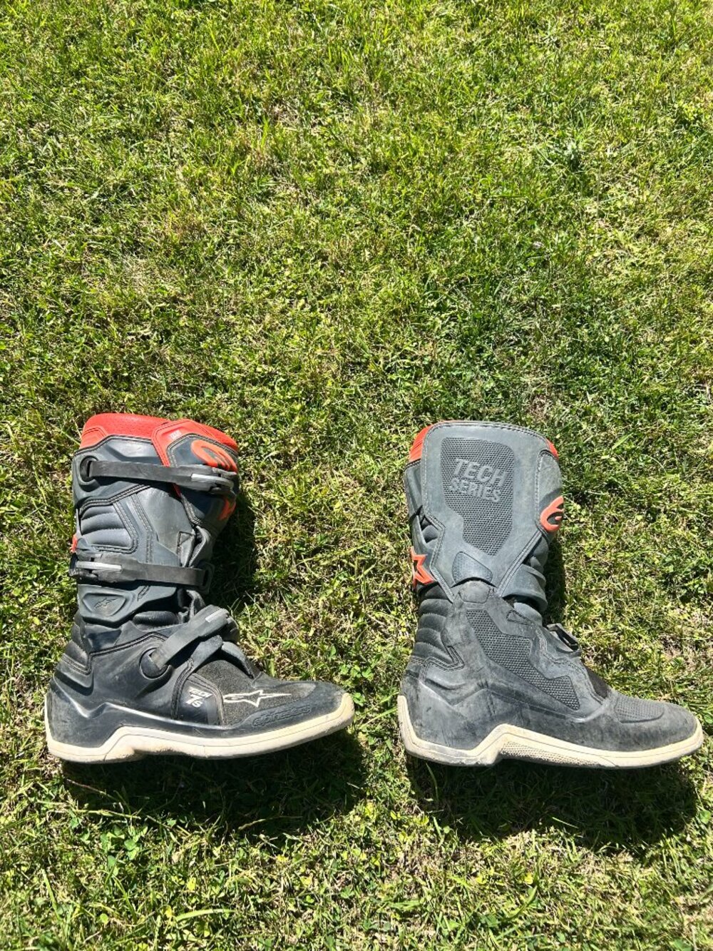Mens Alpinestars Black Tech 7 Boots Size 8